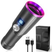 Lanterna UV Recarregável LBJD 365nm Blacklight Lanterna UV Recarregável LBJD 365nm Blacklight