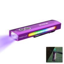 Lanterna UV Wurkkos HD01 Recarregável 1200lm com luz RGB