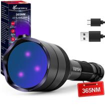 Lanterna Vansky 365nm Black Light UV recarregável Lanterna Vansky 365nm Black Light UV recarregável