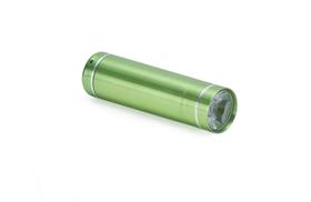 Lanterna verde de Aluminio led bolsa pesca caça energia, acompanha 3 pilhas