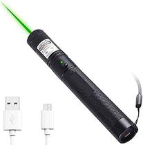 Lanterna verde, LED multifuncional de alta potência, carregamento USB Lanterna verde, LED multifuncional de alta potência, carregamento USB