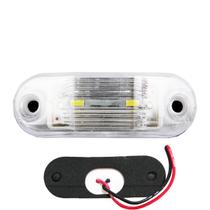 Lanterna Vigia Caminhão Baú Van 2 LED CRISTAL BIVOLT +Chicote Lanterna Vigia Caminhão Baú Van 2 LED CRISTAL BIVOLT +Chicote