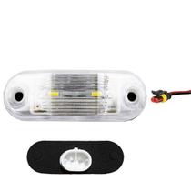 Lanterna Vigia Placa Ônibus Caminhão 2 LED BIVOLT CR +Conector