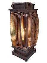 Lanterna Vintage Abajur E27 IPÊ - Design Exclusivo