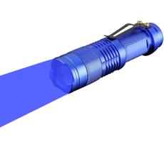 Lanterna WAYLLSHINE 9 cm LED Azul 3 Modos 200 lm