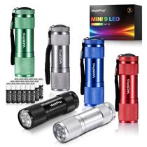 Lanterna WDTPro LED Mini Super Bright 9 LED (pacote com 6) Lanterna WDTPro LED Mini Super Bright 9 LED (pacote com 6)