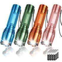 Lanterna WDTPro SR2000 Pro High Lumens LED, pacote com 4 baterias