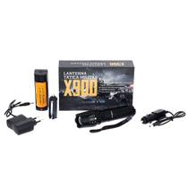 Lanterna XX-900-PRO Zoom Recarregável Lúmens Altos Para Emergência