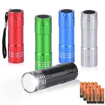 Lanterna yikosam 9 LED Mini Alumínio com Cordão 15 AAA Lanterna yikosam 9 LED Mini Alumínio com Cordão 15 AAA