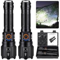 Lanternas AURASEASON High Lumens Recarregáveis 990.000 LM, 2 unidades
