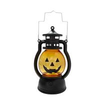 Lanternas de Abóbora LED para Halloween - Portátil, Decorativa para Mesa, Jardim e Quintal