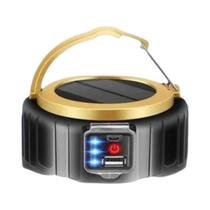 Lanternas De Acampamento LED Solares Recarregáveis USB Luzes De Emergência Externas Portáteis Para