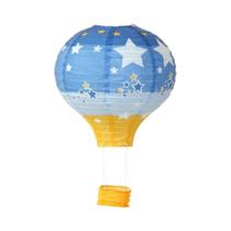 Lanternas De Papel Em Forma De Balão De Ar Quente DIY De 12 Polegadas (30cm) Reutilizáveis Para