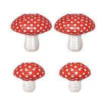 Lanternas De Papel Em Forma De Cogumelo Jungle Wonderland 3D Para Decoração De Chá De Bebê, Lanternas De Papel Em Forma De Cogumelo Jungle Wonderland 3D Para Decoração De Chá De Bebê,