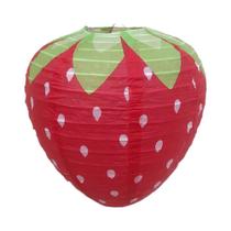 Lanternas De Papel Em Forma De Morango 3D Decorações Para Festas De Primavera Lanternas Especiais
