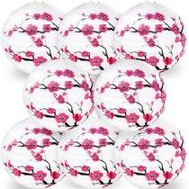Lanternas de Papel LYART 8 Peças com Design de Flor de Cerejeira Lanternas de Papel LYART 8 Peças com Design de Flor de Cerejeira