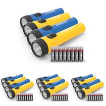 Lanternas LED EVEREADY, kit com 16 unidades e pilhas AA Lanternas LED EVEREADY, kit com 16 unidades e pilhas AA