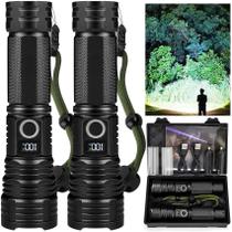 Lanternas LED recarregáveis Kmivo 900000 lúmens (pacote com 2)