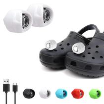 Lanternas LED recarregáveis Vergissm para Croc, impermeáveis