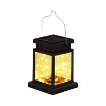 Lanternas LED Solares Para Exterior, Luzes De Painel De Chão, Luzes De Vela Para Decoração De Jardim