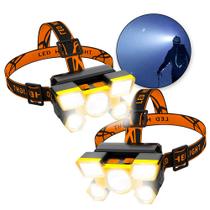 Lanternas Recarregavel Led Longo Alcance Potente 2 Unidades