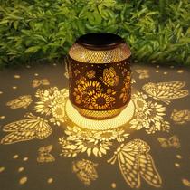 Lanternas solares Doorkeer Outdoor à prova d'água para jardim