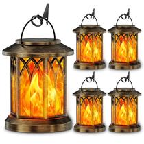 Lanternas solares KOOPER Upgraded Flickering Flame, 4 unidades