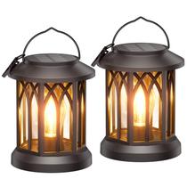 Lanternas solares WDTpro IP65, luz quente impermeável, pacote com 2 Lanternas solares WDTpro IP65, luz quente impermeável, pacote com 2