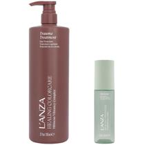Lanza ColorCare Trauma Tratamento 950ml e Neem Plant Serum 100ml Lanza ColorCare Trauma Tratamento 950ml e Neem Plant Serum 100ml