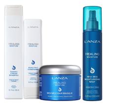 Lanza Healing Moisture Kit Sh Cond Máscara e Leave-in