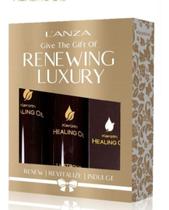 Lanza Keratin Healing Lustrous Sh + Cond + Oil