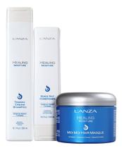 Lanza - Kit - Healing Moisture - Sha + Cond + Másc