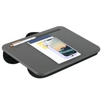 Lap Desk LapGear Compact Charcoal para laptops de 15 polegadas
