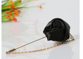 Lapela Broche De Tecido Terno Casamento Noivo Padrinho Flor
