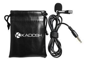 Lapela Microfone Kl1 Kadosh Para Celular Câmeras Gravadores