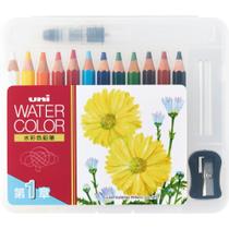 Lápices Acuarelables Mitsubishi UWCNCS12C1 Set de 12 Colores
