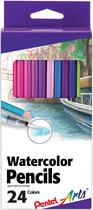 Lápices Acuarelables Pentel CB9-24, 24 Colores Surtidos