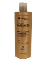 Lapidação - Passo 3 Reconstrutor Intensivo 300ml Diamante Profissional Lapidação - Passo 3 Reconstrutor Intensivo 300ml Diamante Profissional