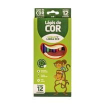 Lápis 12 Cores Eco Sextavado Flex Ecológico - Leo&Leo (Leonora)