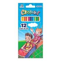 Lapis 12 cores faber cromus red. - Faber Castell