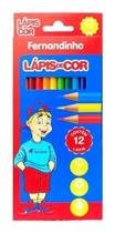 Lápis 12 Cores Fernandinho Faber Castell Pintar, Desenhar