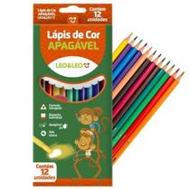 Lapis 12 cores resina apagavel triangular und leoeleo