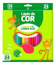 Lápis 24 Cores Linha Eco Leo E Leo