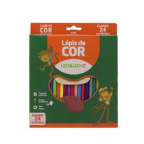 Lápis 24 Cores Redondo Flex Leoeleo Lápis 24 Cores Redondo Flex Leoeleo
