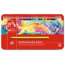 Lápis Aquarela Caran Dache Supracolor 40 Cores