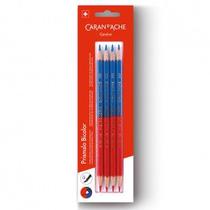 Lápis Aquarelável Caran D'Ache Prismalo Bicolor Kit C/4 Lápis Aquarelável Caran D'Ache Prismalo Bicolor Kit C/4