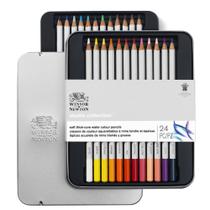 Lápis Aquarelável Winsor & Newton Studio Collection 24 Cores