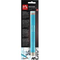 Lápis Azul Apagável com 2 unidades Scketcher Non Photo Caran D'Ache 903302 - Caran Dache