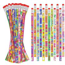 Lápis Cinrobiye Bible Verses 200 peças de madeira com borracha de 19 cm Lápis Cinrobiye Bible Verses 200 peças de madeira com borracha de 19 cm