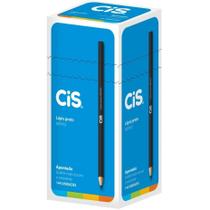 Lápis Cis Escolar HB N2 Redondo Preto CX C/ 144